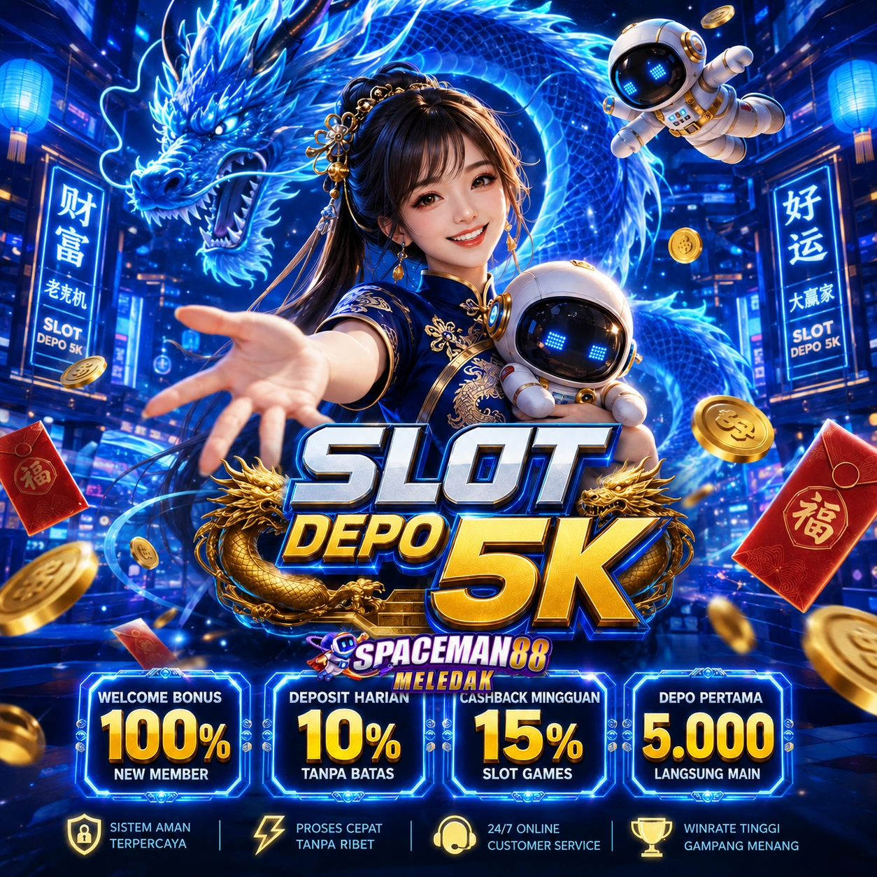 Slot Depo 5k ރ Unduh Apk Slot Deposit 5rb Paling Gacor Lewat SPACEMAN88
